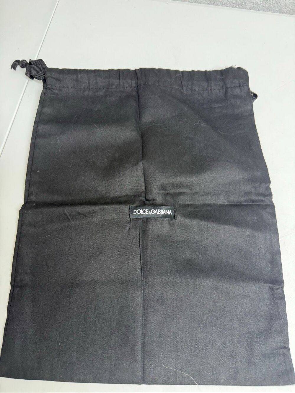 Dolce & Gabbana Dust Bag Drawstring Shoe Storage Bag Size 11.5″ × 14.5″
